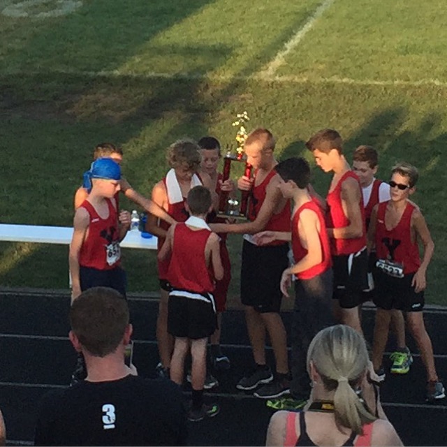 Yorkville Middle School Cross Country Martino Invite Champs 2015